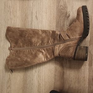 Torrid Brown Knee High Boots